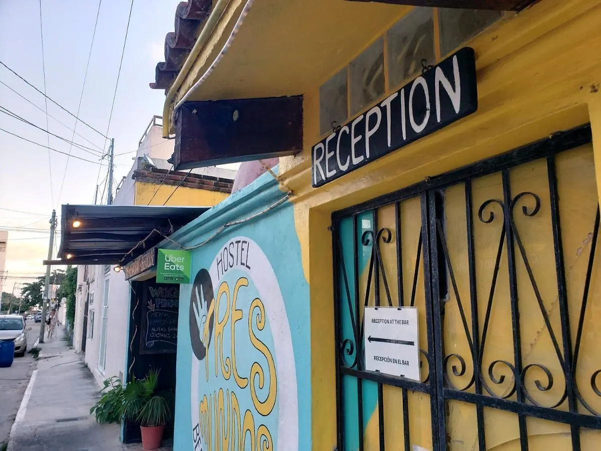 Tres Mundos Hostel Playa del Carmen Messico